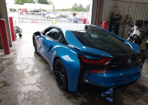2015 BMW I8 из США, поврежденный, VIN WBY2Z2C57FV392535